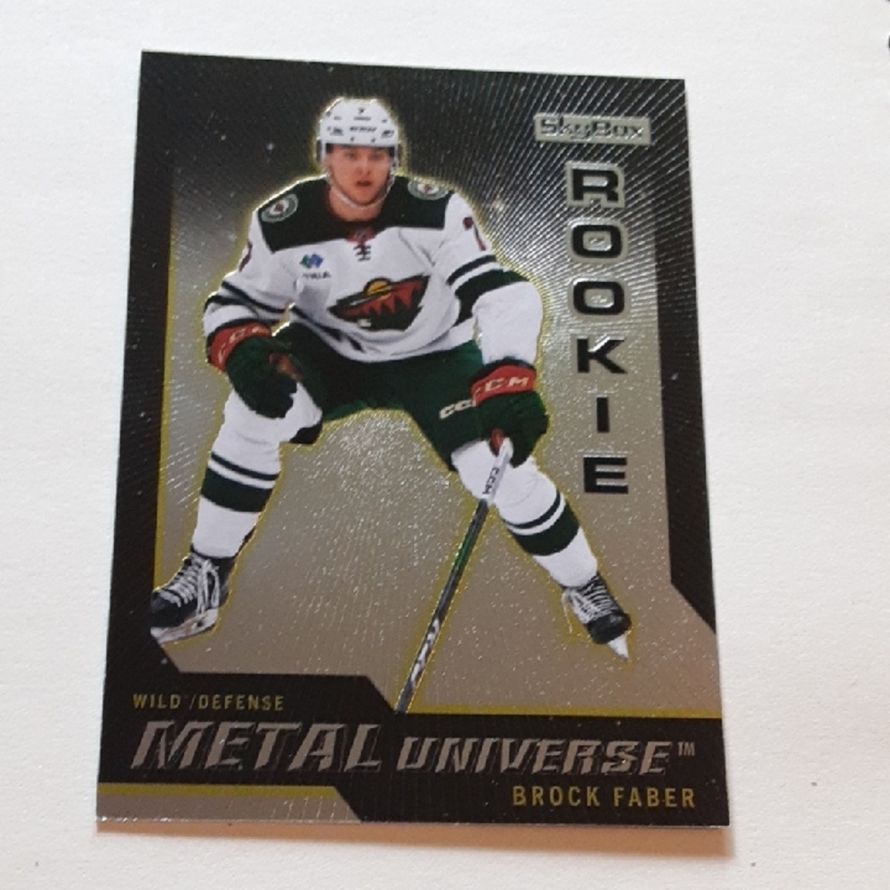 Faber SkyBox Metal Universe Insert Card